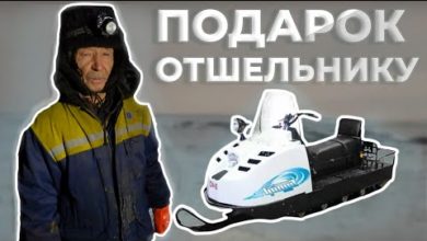 Photo of К ОТШЕЛЬНИКУ в Тундру. Подарили снегоход. Ловим сетями омуля и сига